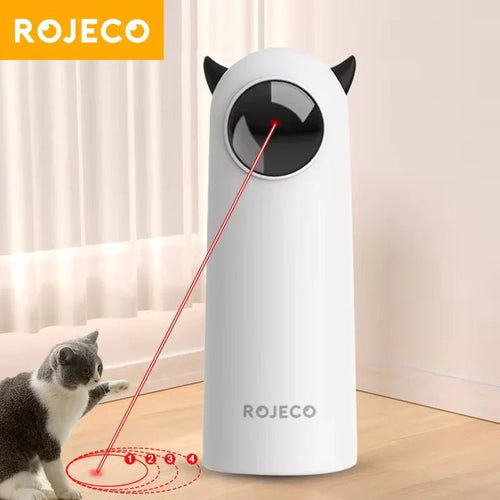 Automatic Cat Toy – Interactive Smart LED Laser - Hank's